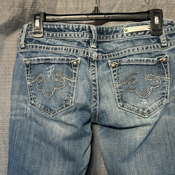 Express Denim - REROCK for EXPRESS low rise bootcut​